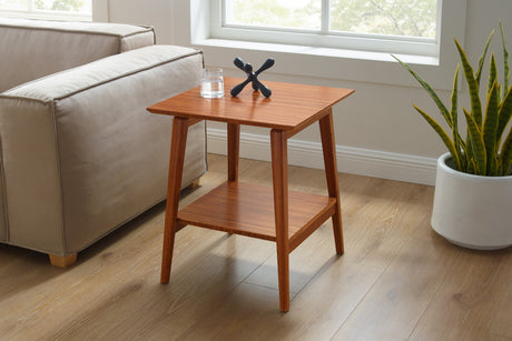 Antares Solid Bamboo End Table