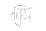 Antares Solid Bamboo End Table
