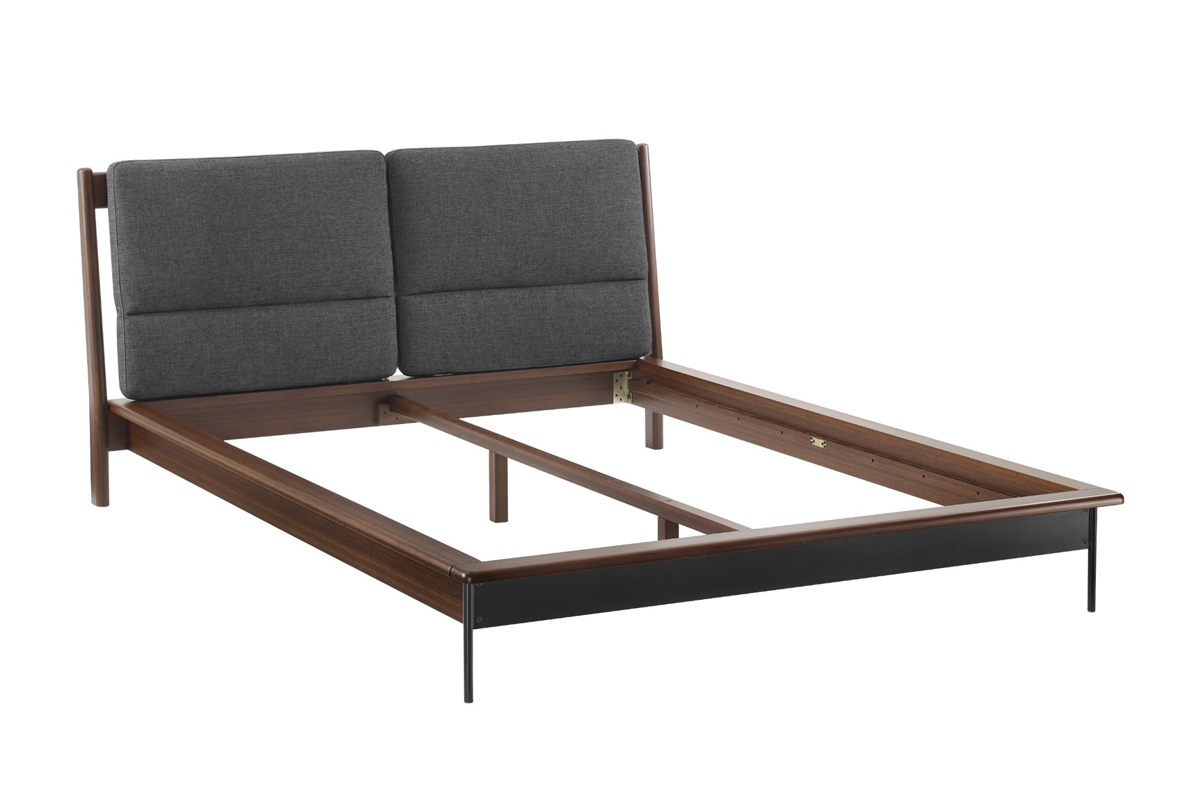 Park Avenue Fabric Upholstered  Bamboo Bed Frame