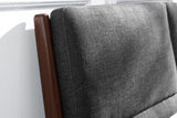 Park Avenue Fabric Upholstered  Bamboo Bed Frame