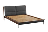 Park Avenue Fabric Upholstered  Bamboo Bed Frame