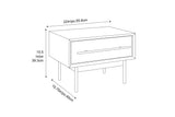 Santa Cruz Solid Moso Bamboo 1 Drawer Nightstand