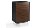 Park Avenue Solid Moso Bamboo 4 Drawer High Chest