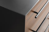 Park Avenue Solid Moso Bamboo 4 Drawer High Chest