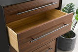 Park Avenue Solid Moso Bamboo 4 Drawer High Chest