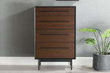Park Avenue Solid Moso Bamboo 4 Drawer High Chest