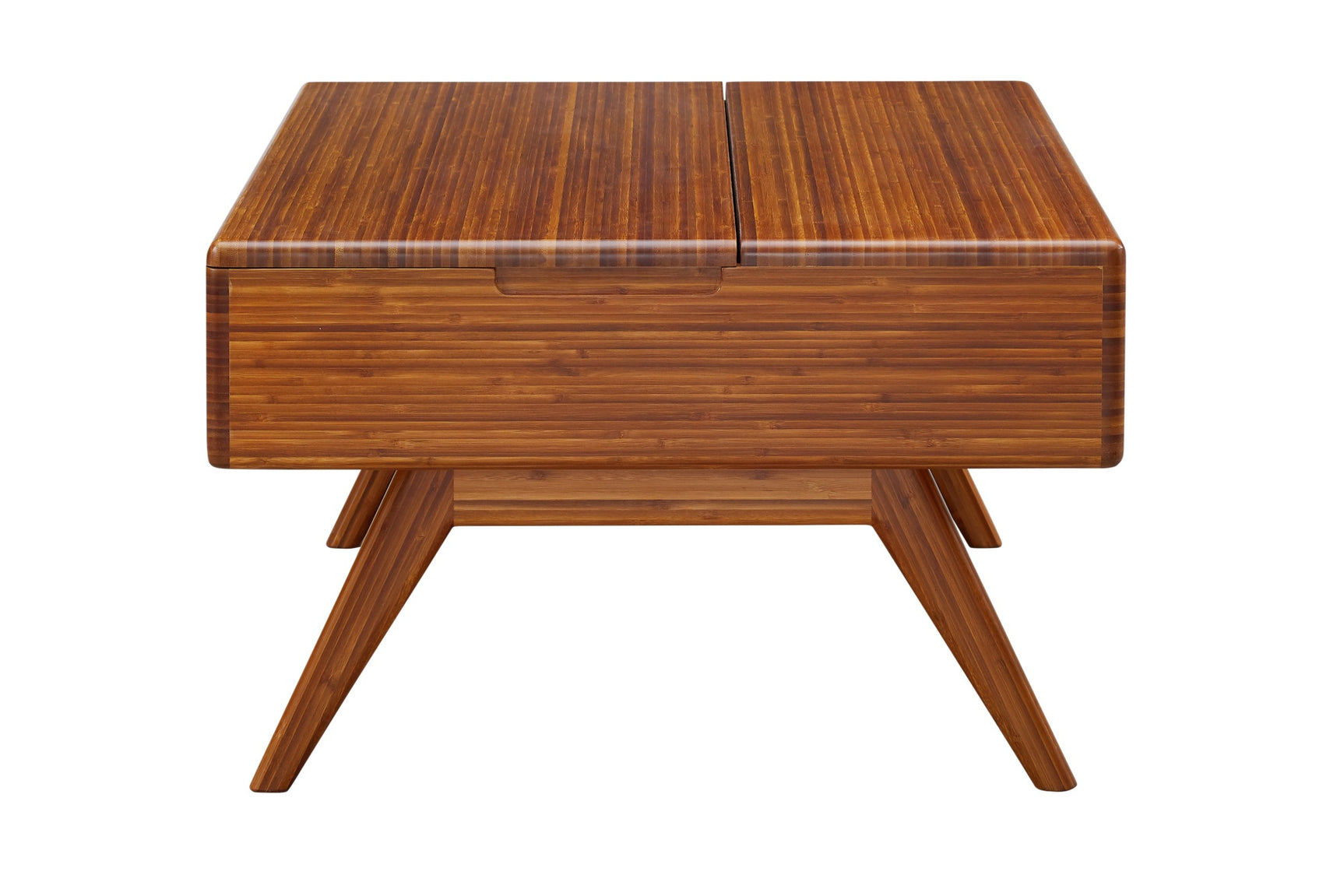Rhody Solid Moso Bamboo Lift-Top Storage Coffee Table