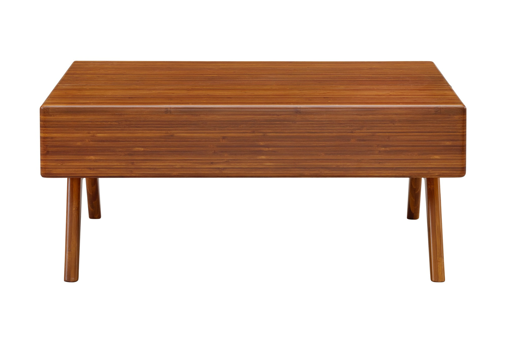 Rhody Solid Moso Bamboo Lift-Top Storage Coffee Table