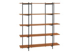 Studio Plus Solid Bamboo Metal Shelf