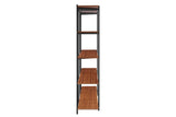 Studio Plus Solid Bamboo Metal Shelf