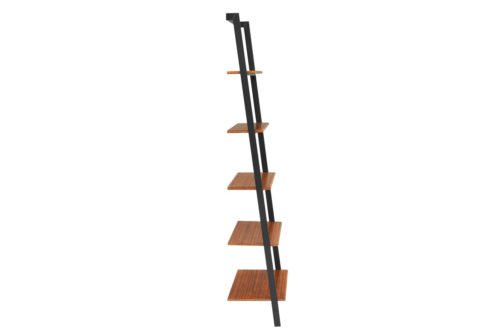 Studio Plus Solid Bamboo Leaning Shelf
