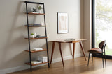 Studio Plus Solid Bamboo Leaning Shelf