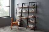 Studio Plus Solid Bamboo Leaning Desk