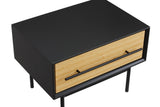Santa Cruz Solid Moso Bamboo 1 Drawer Nightstand