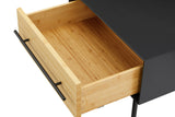 Santa Cruz Solid Moso Bamboo 1 Drawer Nightstand