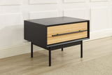 Santa Cruz Solid Moso Bamboo 1 Drawer Nightstand