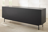 Santa Cruz Solid Moso Bamboo 4 Drawer Double Dresser