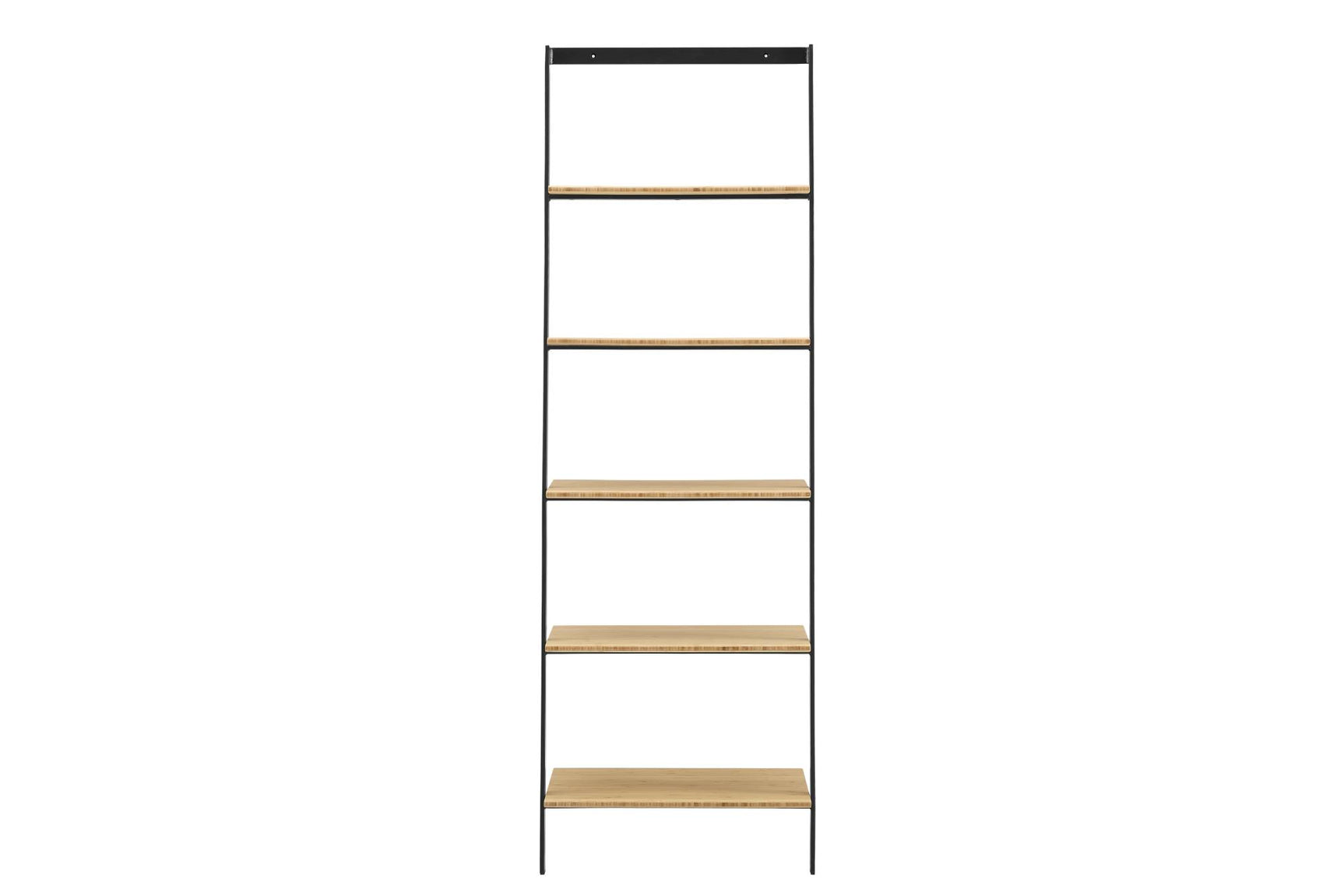 Santa Cruz Solid Moso Bamboo Leaning Shelf