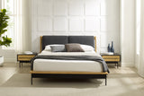 Santa Cruz Fabric Upholstered Bamboo Bed Frame