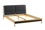 Santa Cruz Fabric Upholstered Bamboo Bed Frame