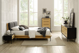 Santa Cruz Solid Moso Bamboo 4 Drawer Double Dresser
