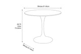 Soho Bamboo Round Table