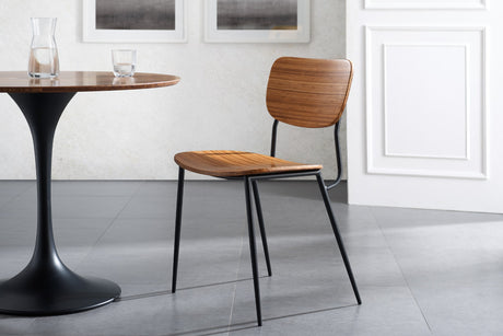 Soho Solid Bamboo Dining Chair (Set of 2)