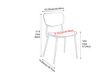 Soho Solid Bamboo Dining Chair (Set of 2)