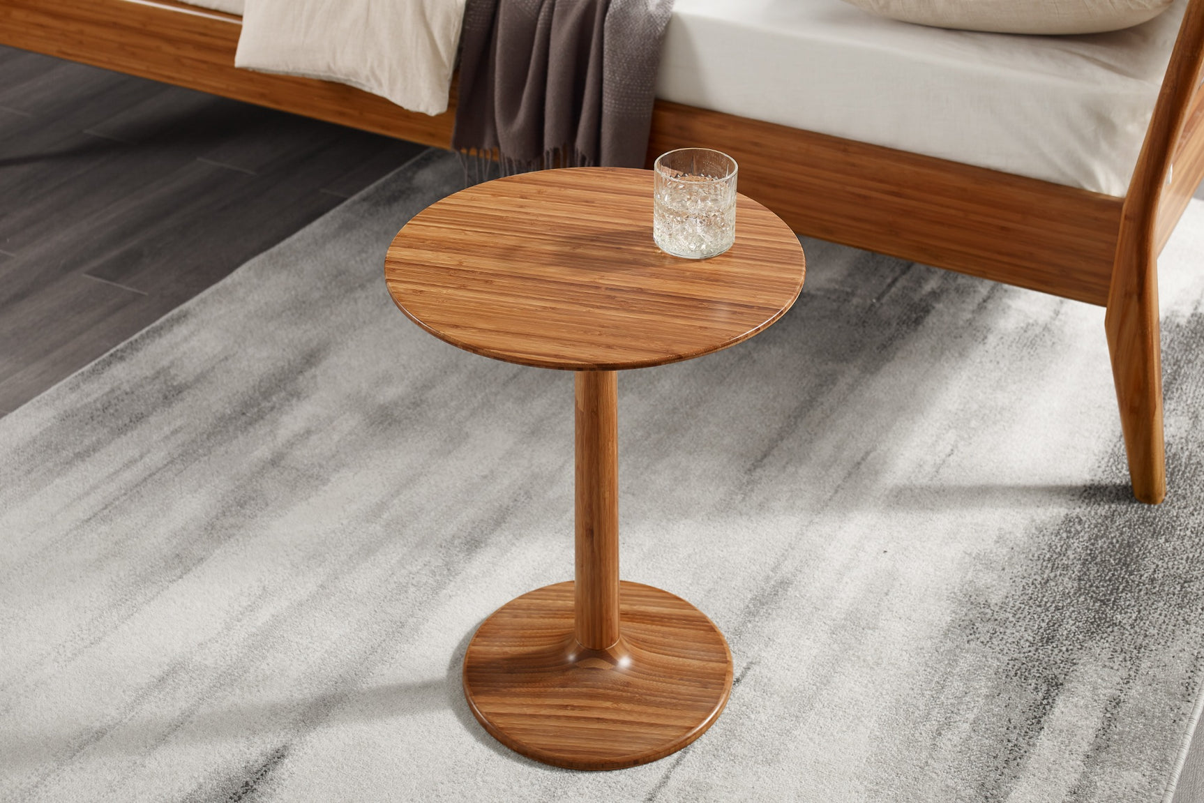 Sol Solid Bamboo Side Table