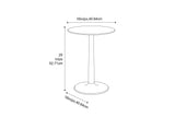 Sol Solid Bamboo Side Table