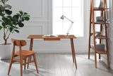 Studio Plus Solid Moso Bamboo Book Shelf