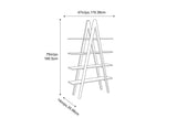 Studio Plus Solid Moso Bamboo Book Shelf