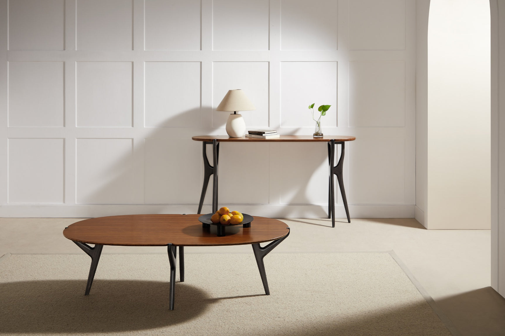 Tofino Solid Bamboo Console Table