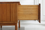 Ventura Solid Moso Bamboo 1 Drawer Nightstand