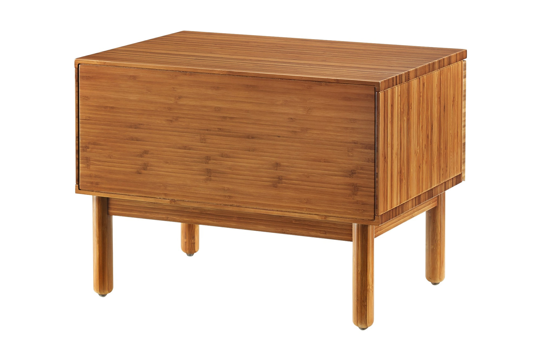 Ventura Solid Moso Bamboo 1 Drawer Nightstand