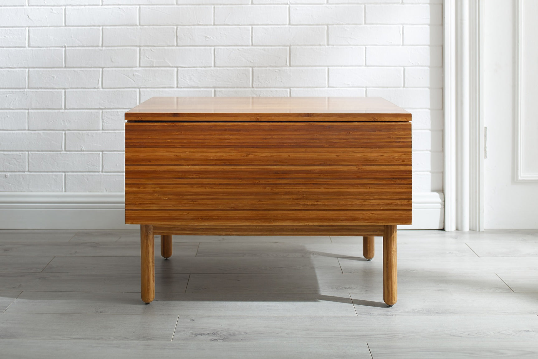 Ventura Solid Moso Bamboo 1 Drawer Nightstand
