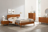 Ventura Solid Moso Bamboo 1 Drawer Nightstand