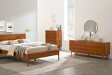 Ventura Solid Moso Bamboo 4 Drawer High Chest