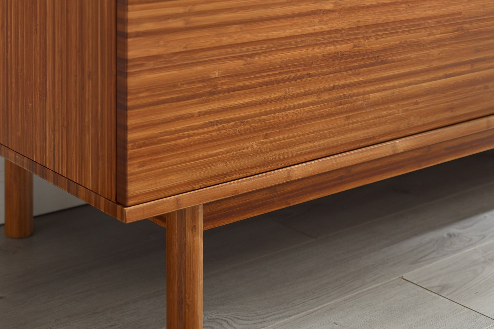 Ventura Solid Moso Bamboo 4 Drawer Double Dresser