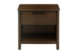 Weston Solid Moso Bamboo 1 Drawer Nightstand