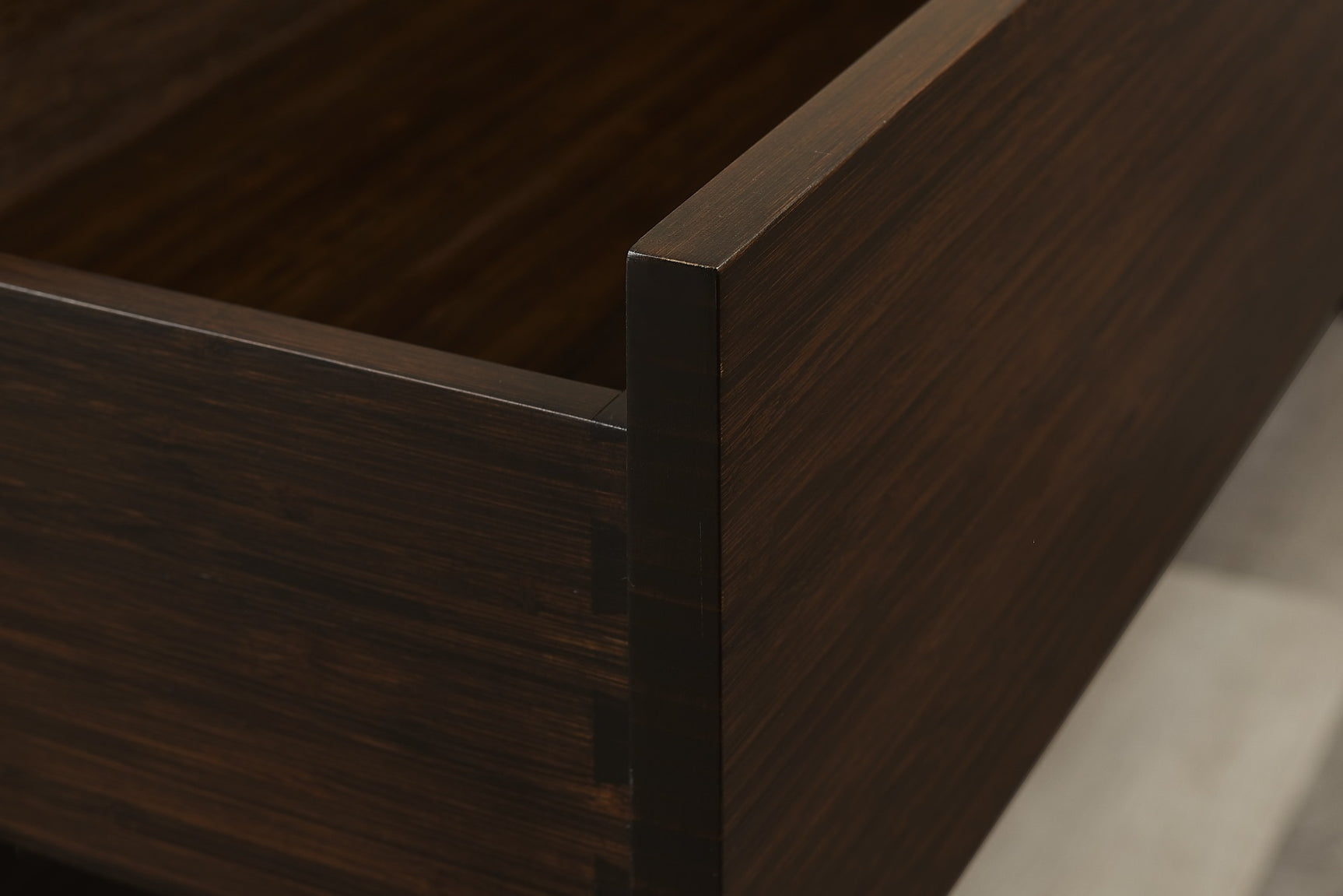 Weston Solid Moso Bamboo 4 Drawer High Chest