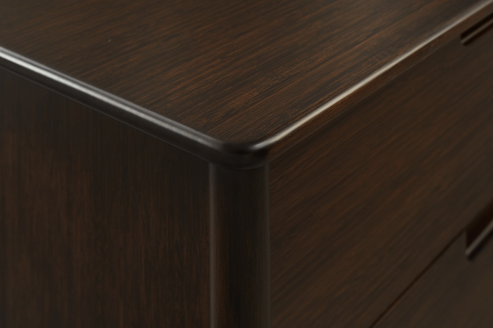 Weston Solid Moso Bamboo 4 Drawer High Chest