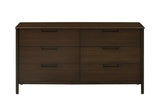 Weston Solid Moso Bamboo 4 Drawer Double Dresser