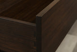Weston Solid Moso Bamboo 4 Drawer Double Dresser