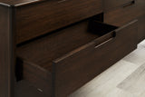 Weston Solid Moso Bamboo 4 Drawer Double Dresser