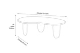 Zephyr Solid Bamboo Coffee Table