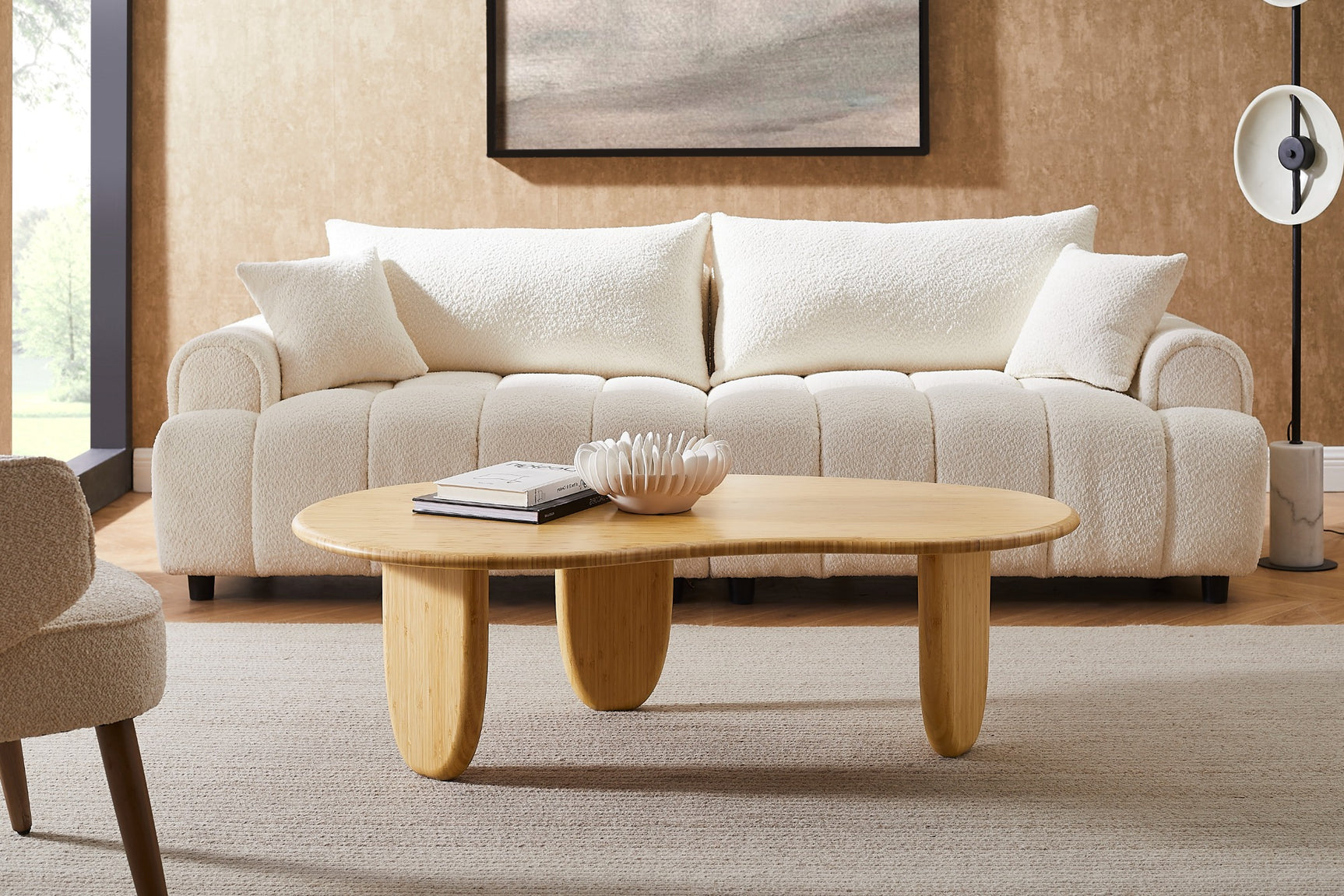Zephyr Solid Bamboo Coffee Table