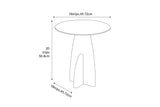 Zephyr Solid Bamboo Side Table