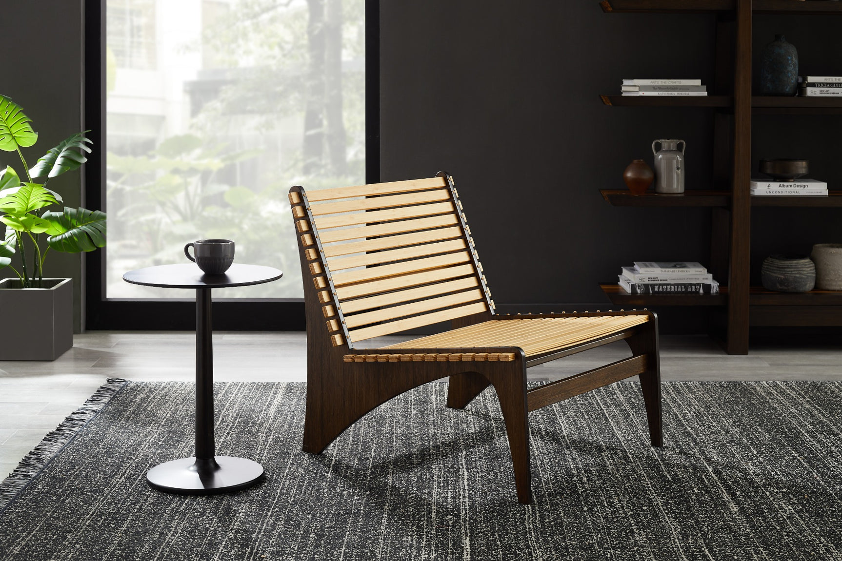 Zen Solid Bamboo Lounge Chair