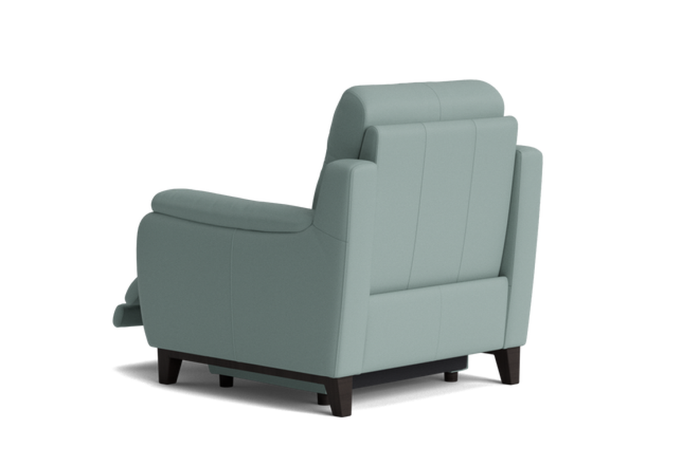 Valencia George Top Grain Leather Recliner Seat, Forest Green